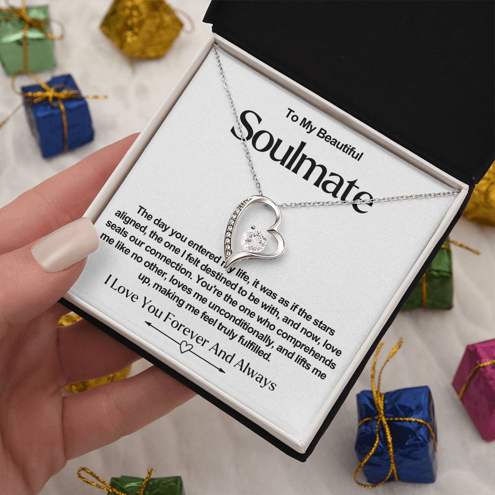 Soulmate Forever Love Heart Necklace