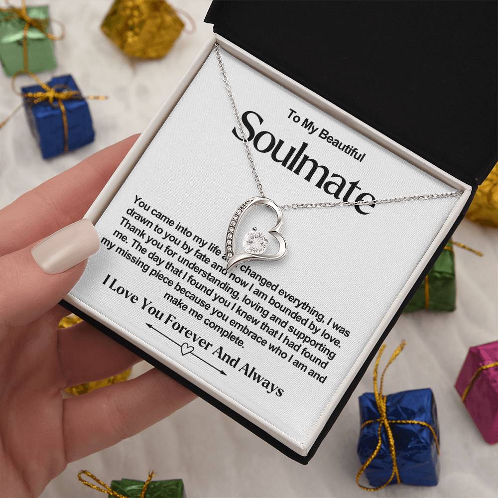 Soulmate Forever Love Heart Necklace