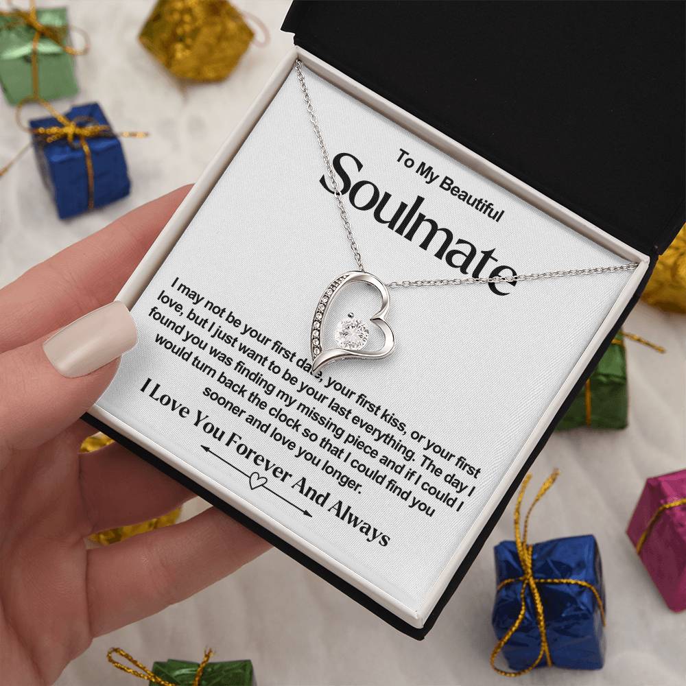 Soulmate Forever Love Heart Necklace