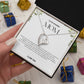 To My Amazing Mom Heart Necklace