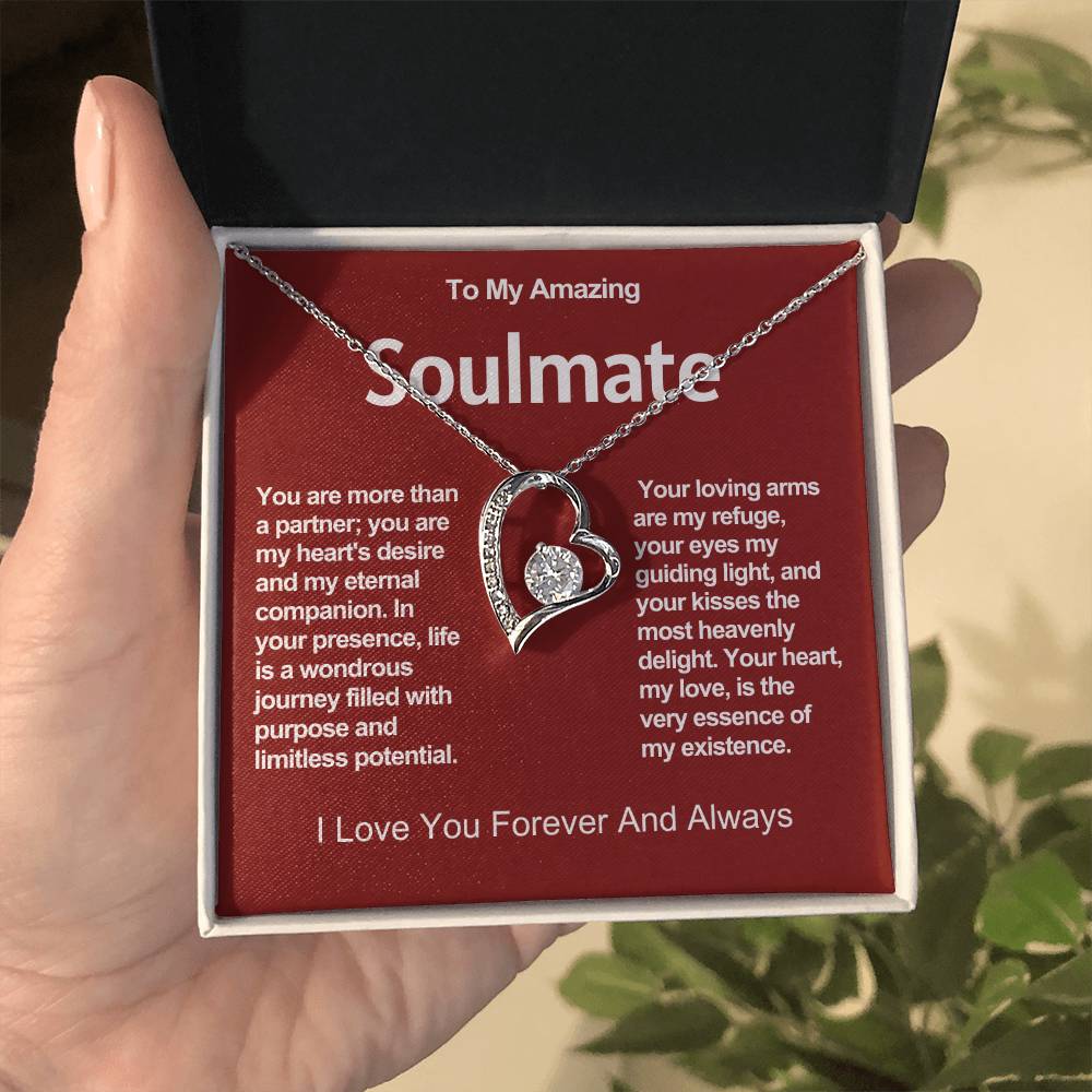 Soulmate Forever Love Heart Necklace