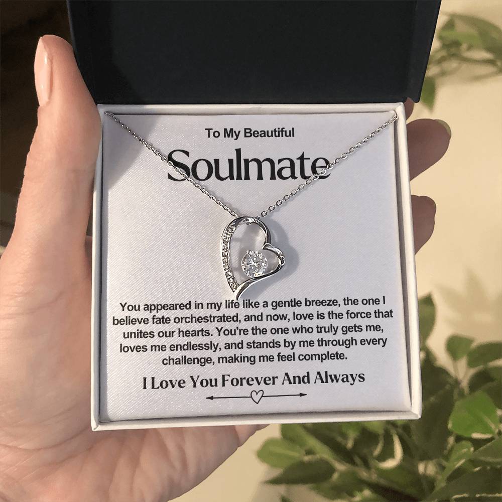 Soulmate Forever Love Heart Necklace