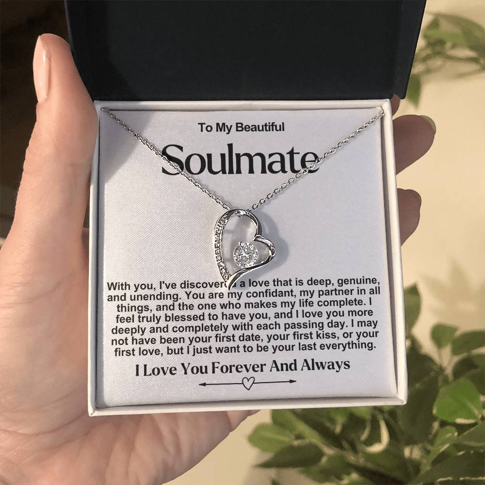 Soulmate Forever Love Heart Necklace