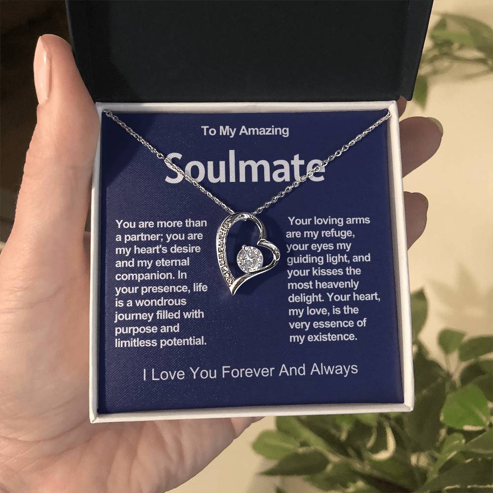 Soulmate Forever Love Heart Necklace