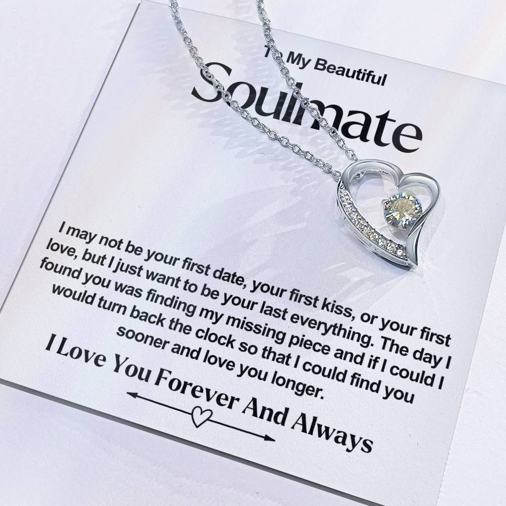 Soulmate Forever Love Heart Necklace