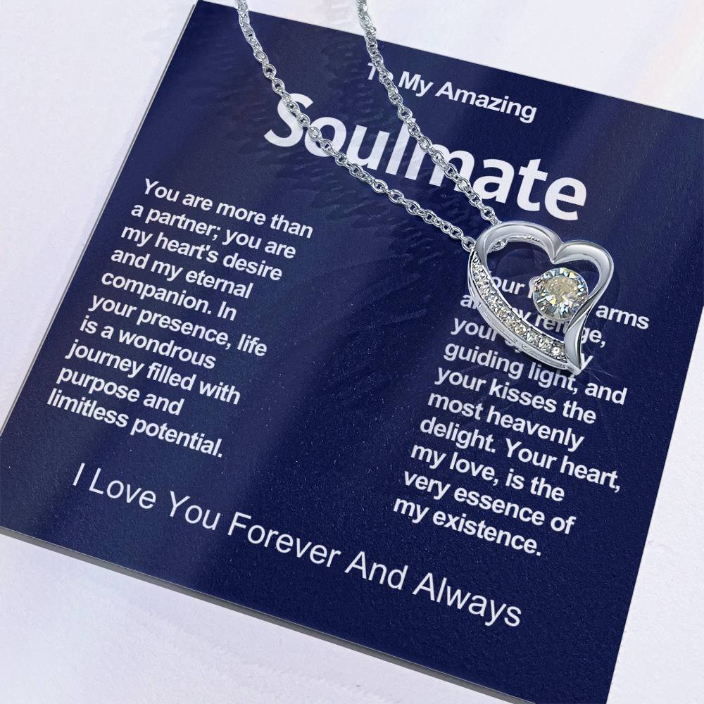 Soulmate Forever Love Heart Necklace