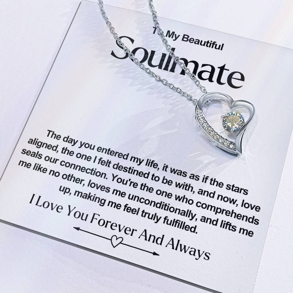 Soulmate Forever Love Heart Necklace