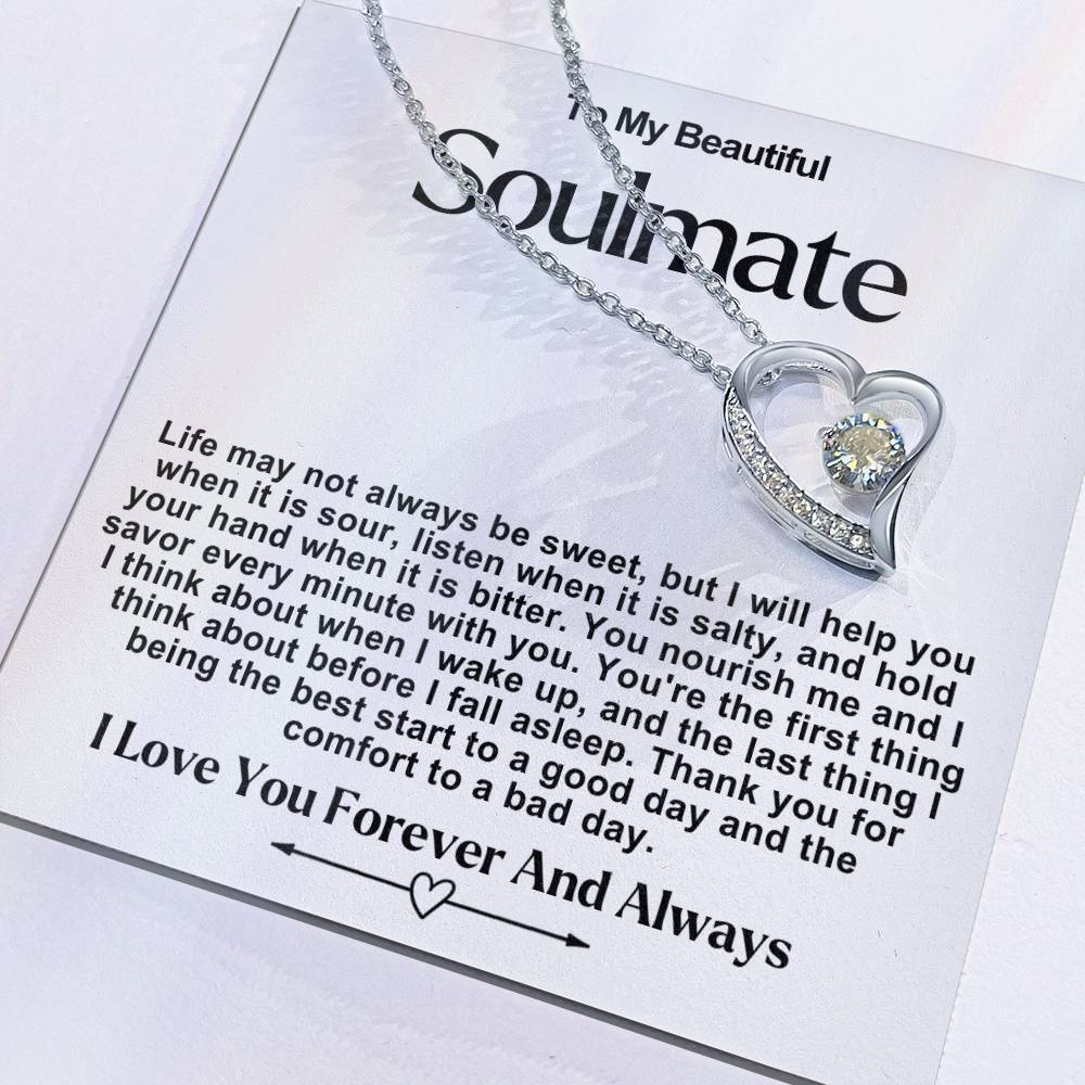 Soulmate Forever Love Heart Necklace