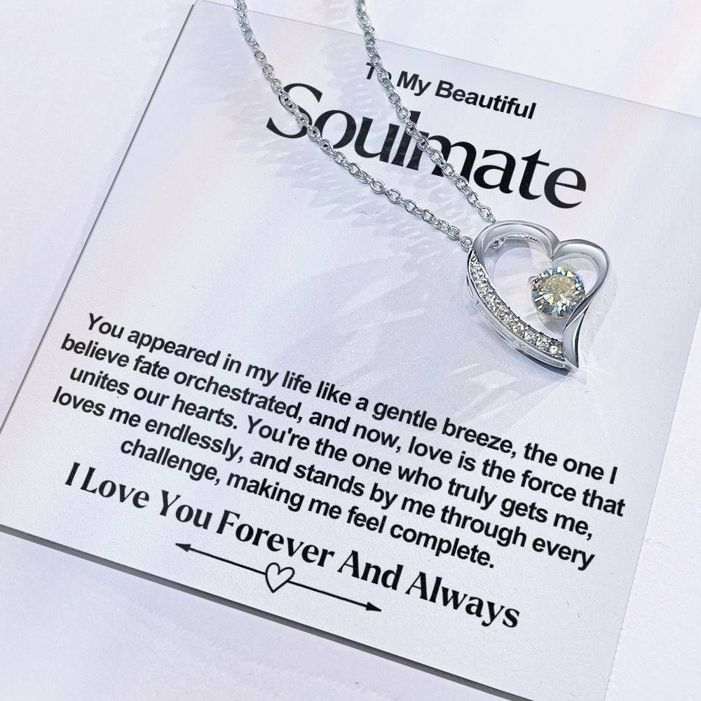 Soulmate Forever Love Heart Necklace