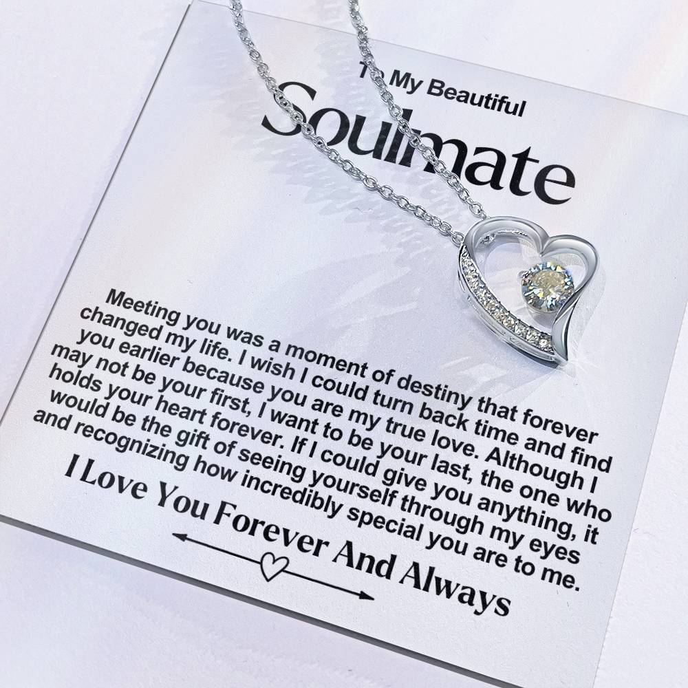 Soulmate Forever Love Heart Necklace