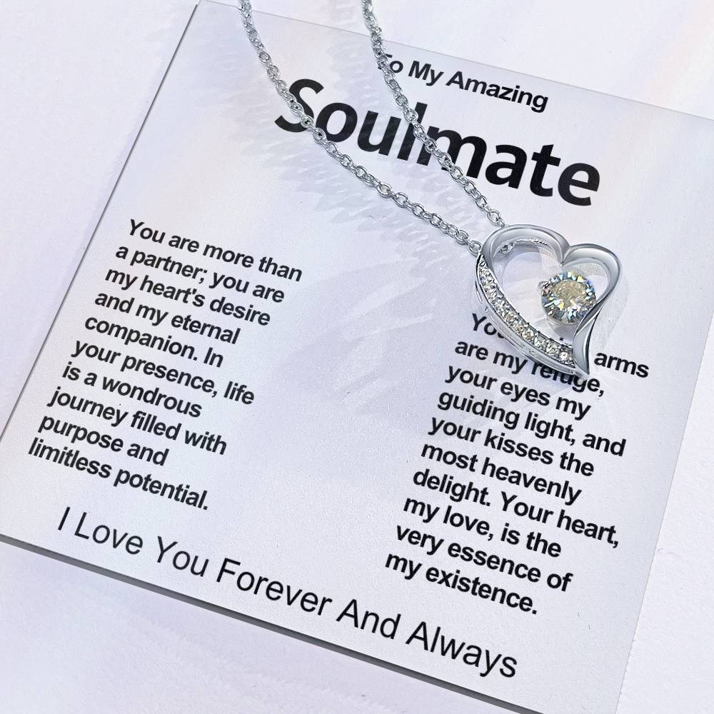 Soulmate Forever Love Heart Necklace