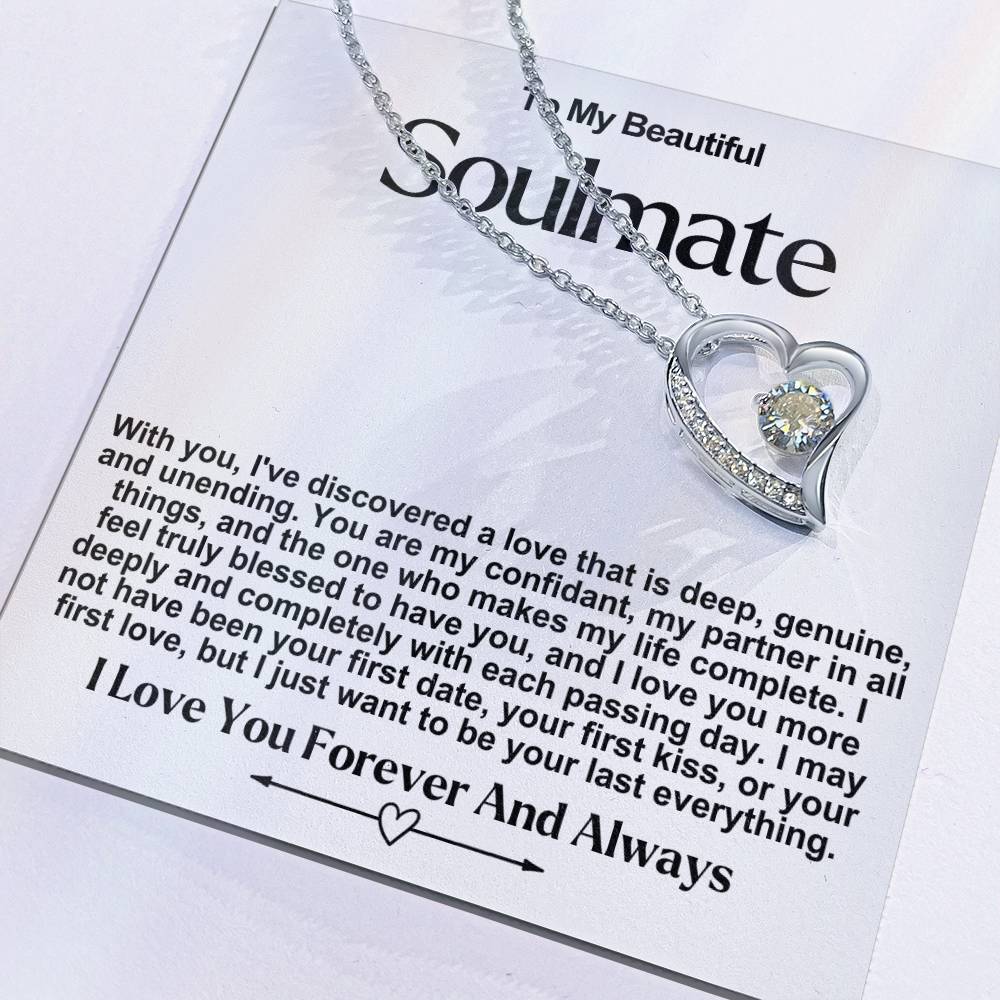 Soulmate Forever Love Heart Necklace