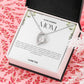 To My Amazing Mom Heart Necklace
