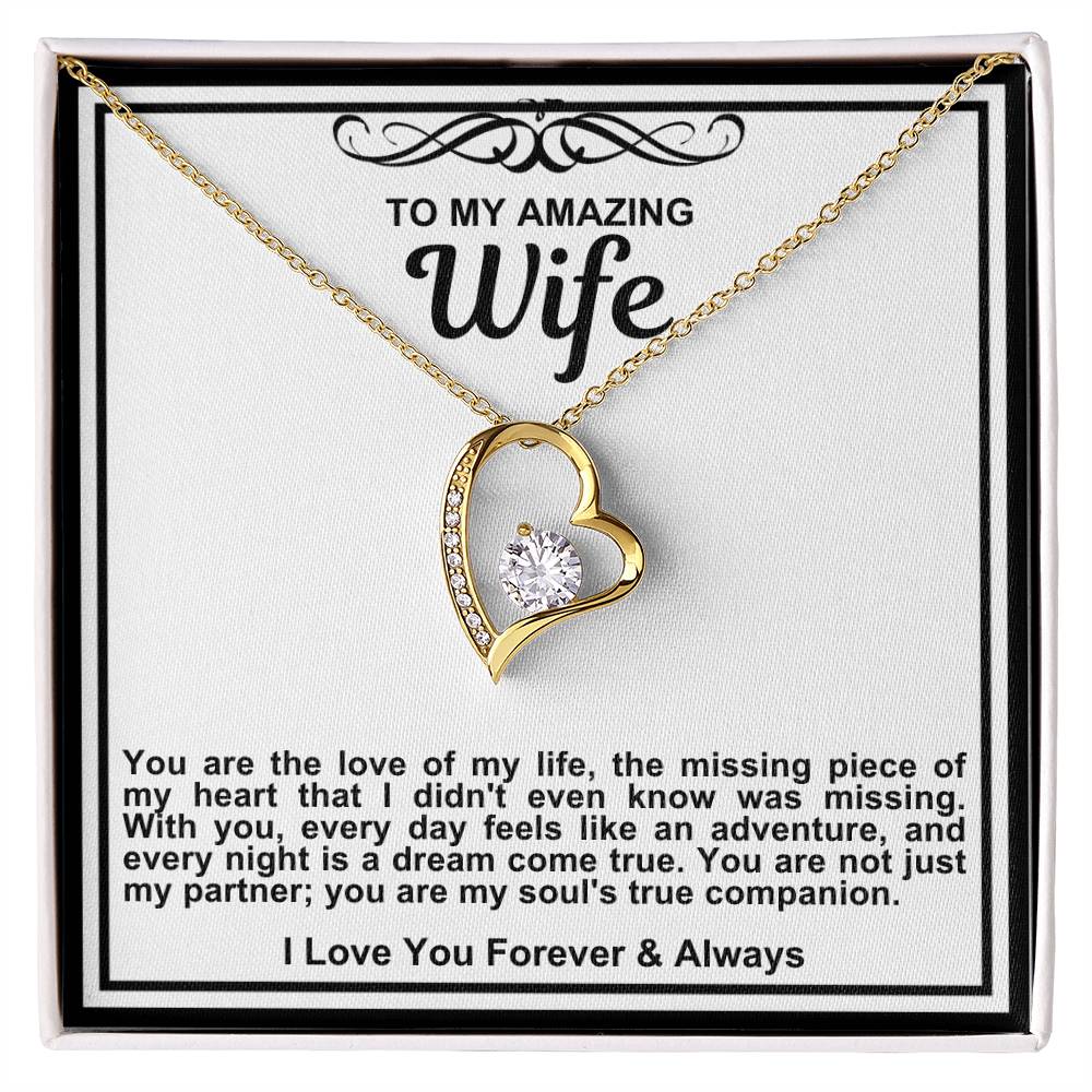 Wife Forever Love Necklace