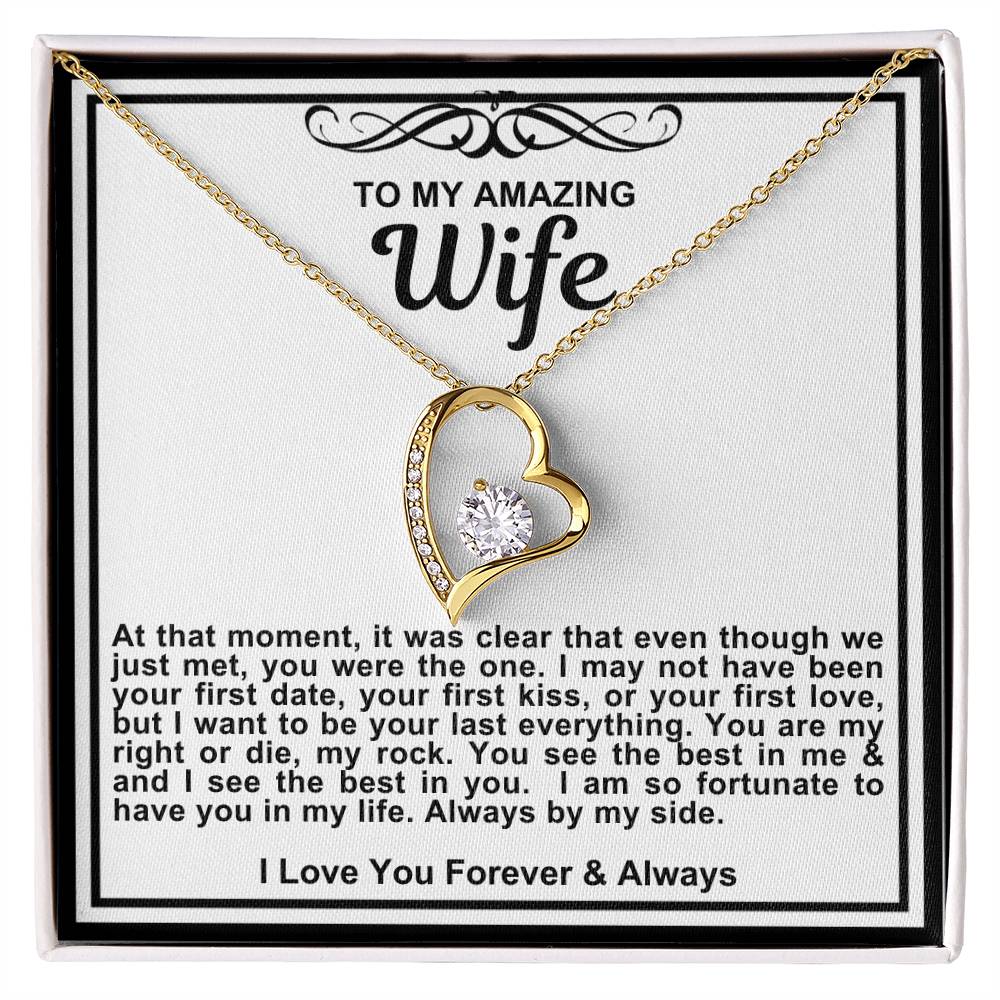 Wife Forever Love Necklace