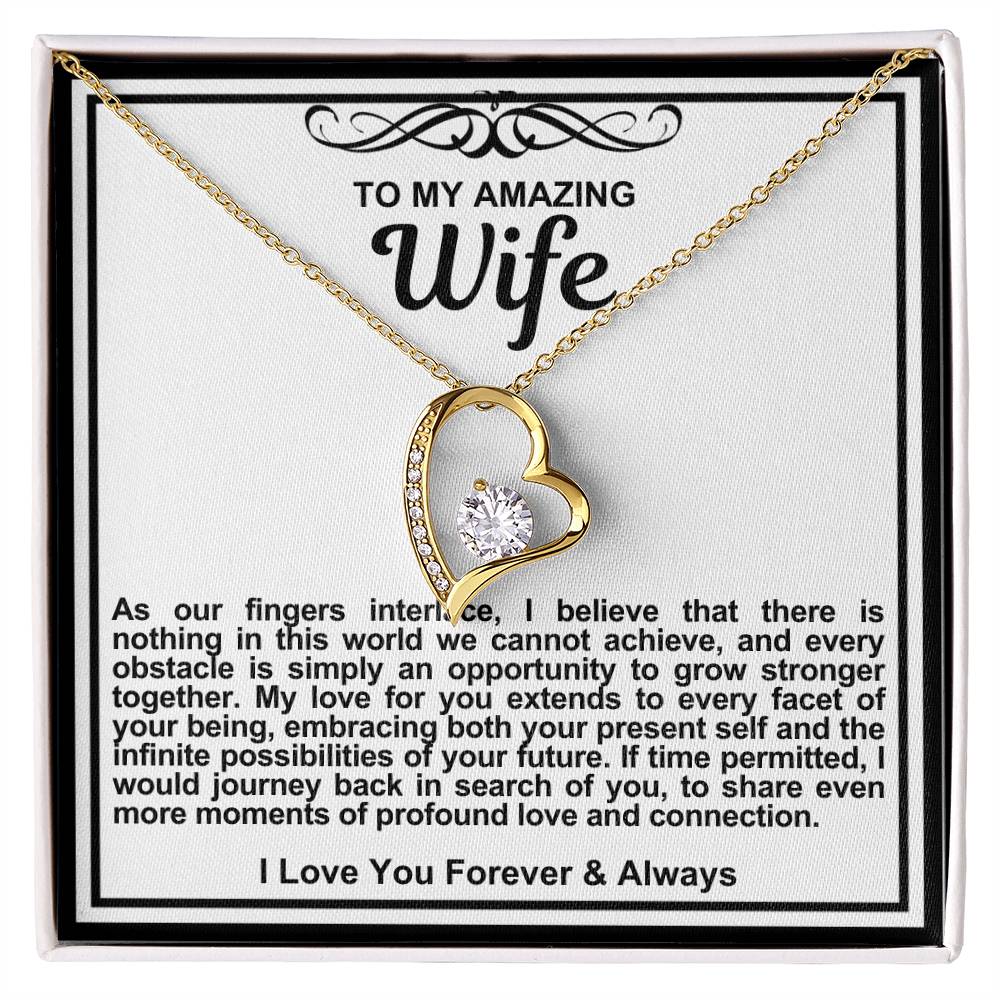 Wife Forever Love Necklace