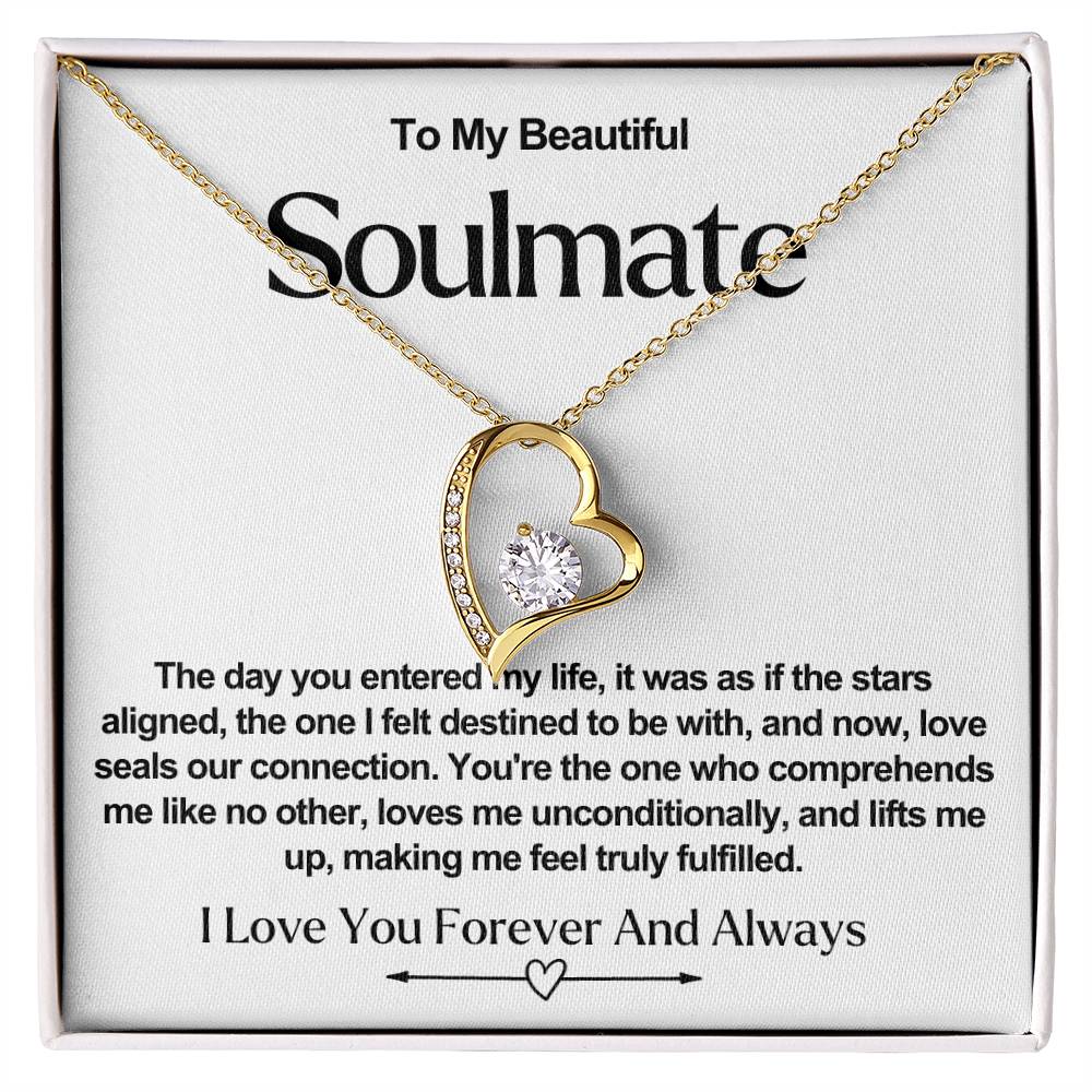 Soulmate Forever Love Heart Necklace