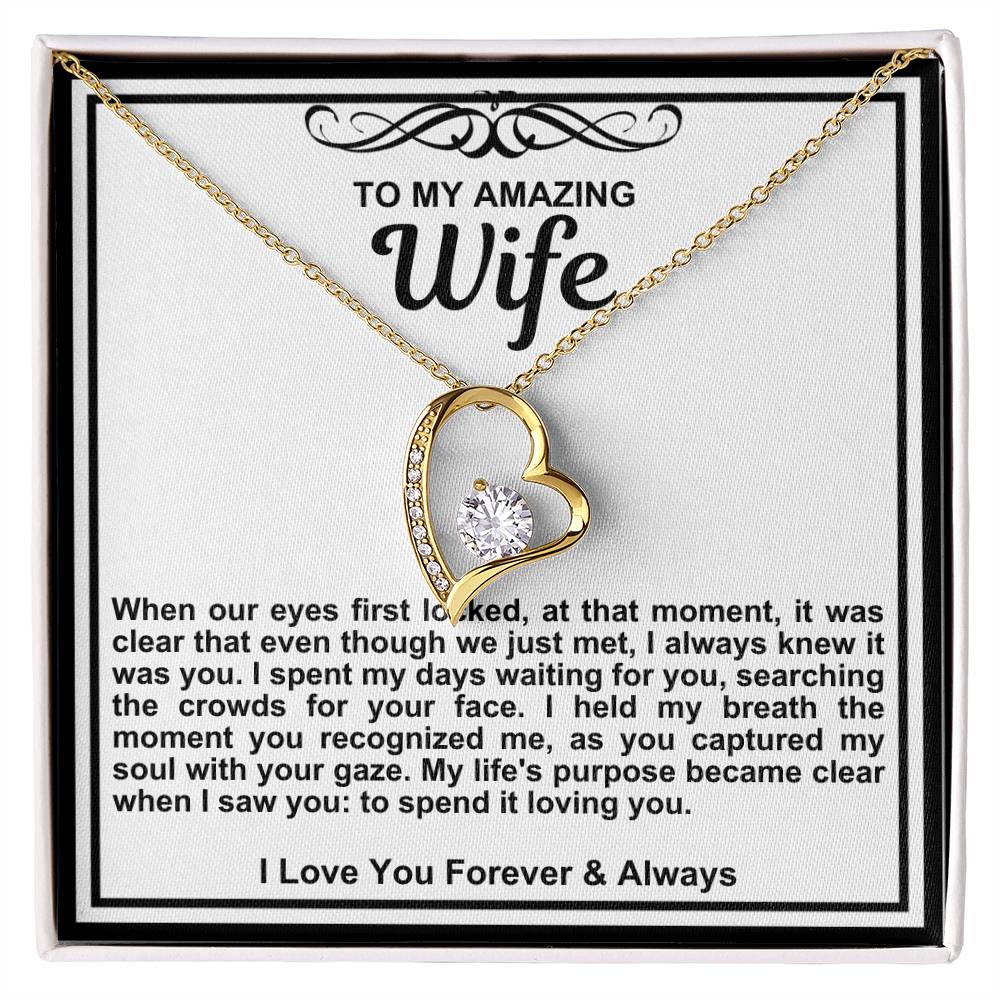 Wife Forever Love Necklace