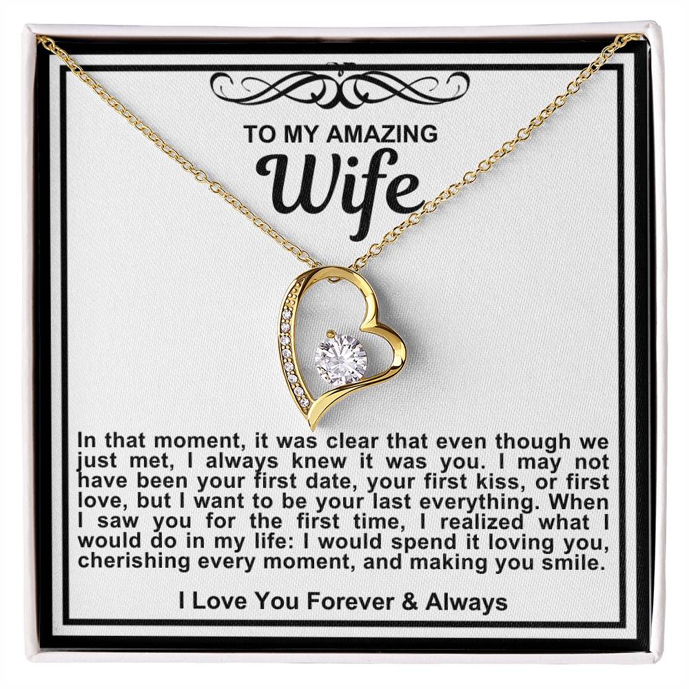 Wife Forever Love Necklace