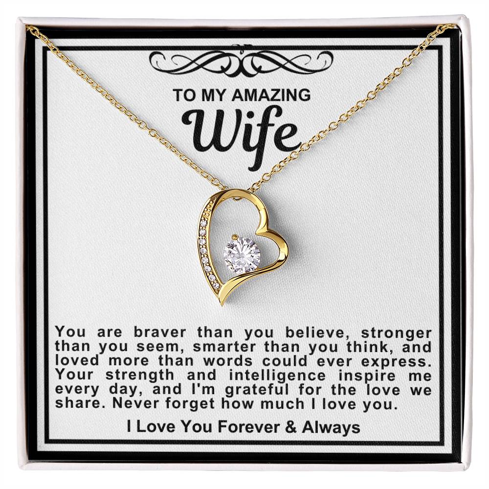 Wife Forever Love Necklace