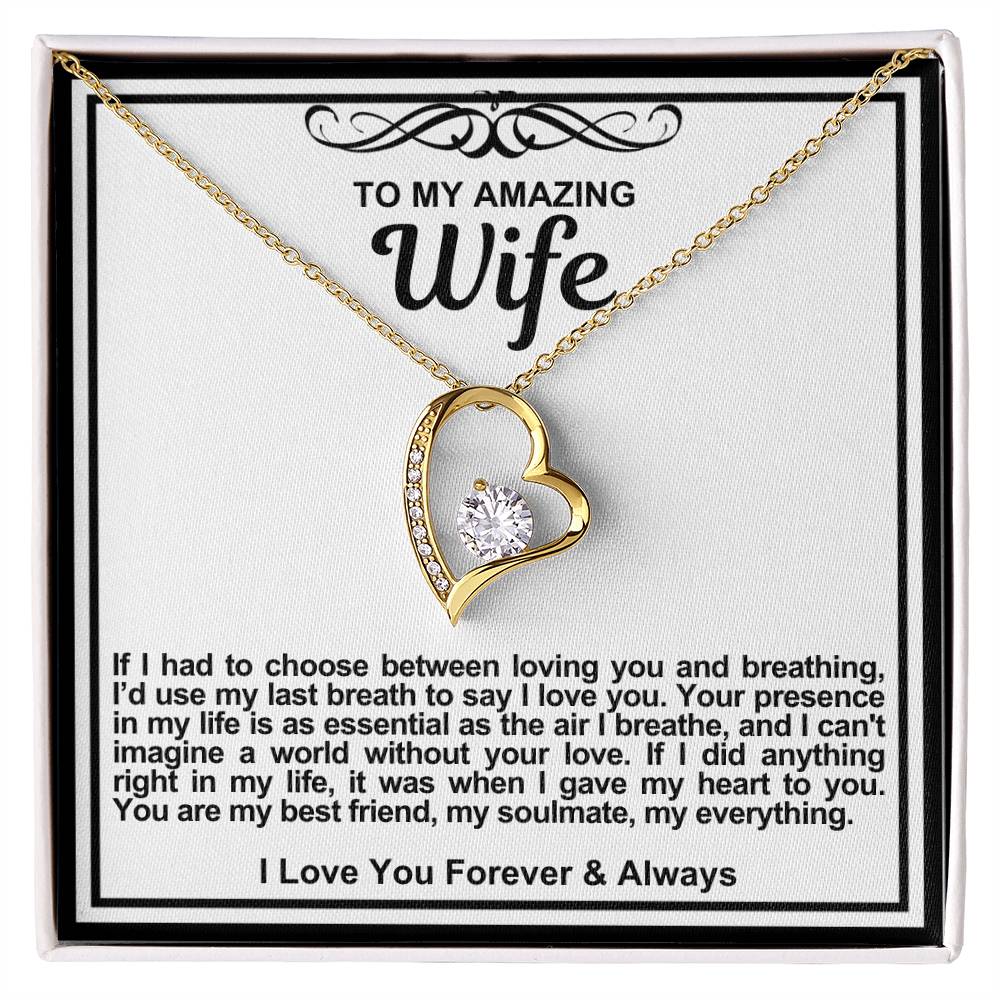 Wife Forever Love Necklace