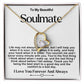 Soulmate Forever Love Heart Necklace