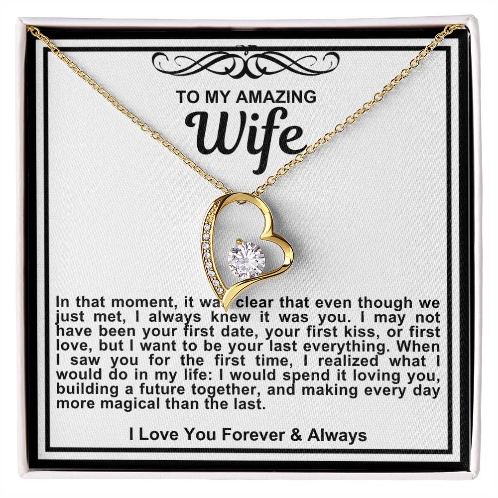 Wife Forever Love Necklace