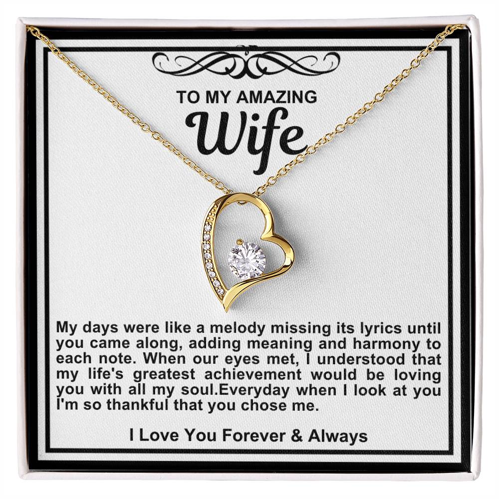 Wife Forever Love Necklace