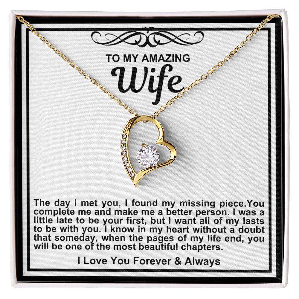 Wife Forever Love Necklace