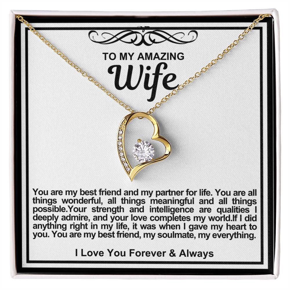 Wife Forever Love Necklace