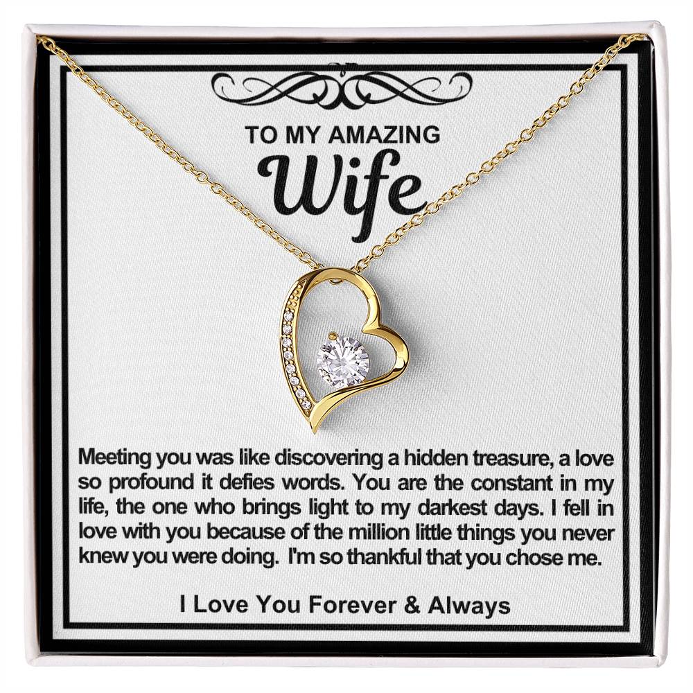 Wife Forever Love Necklace