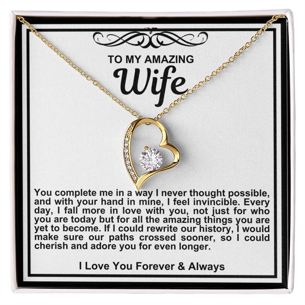 Wife Forever Love Necklace