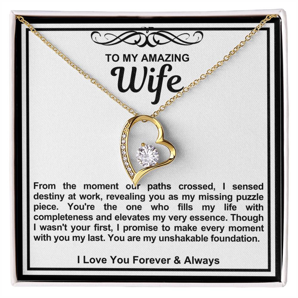 Wife Forever Love Necklace