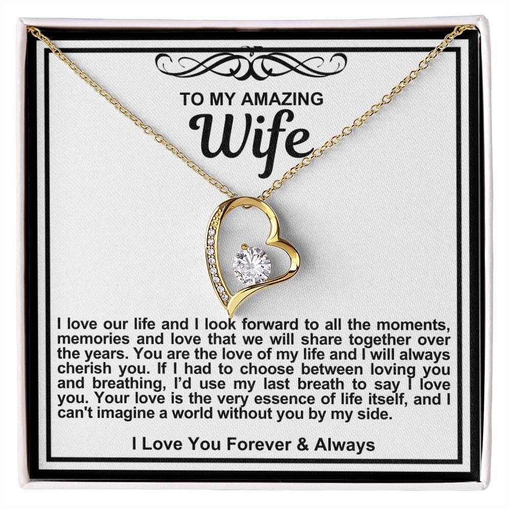 Wife Forever Love Necklace