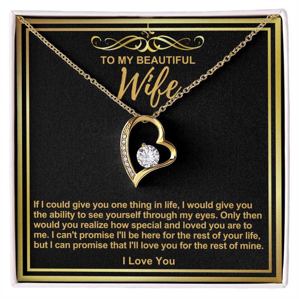 Wife Forever Love Necklace