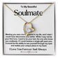 Soulmate Forever Love Heart Necklace