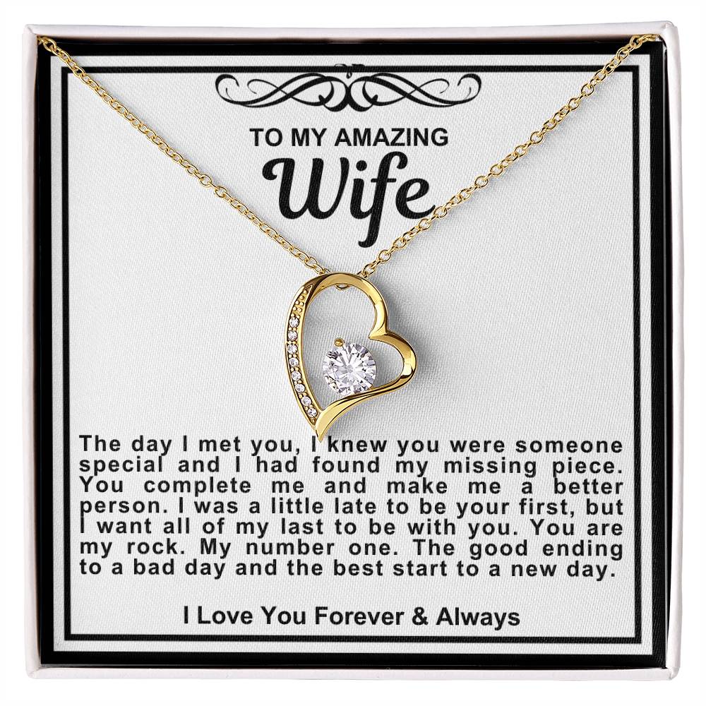 Wife Forever Love Necklace