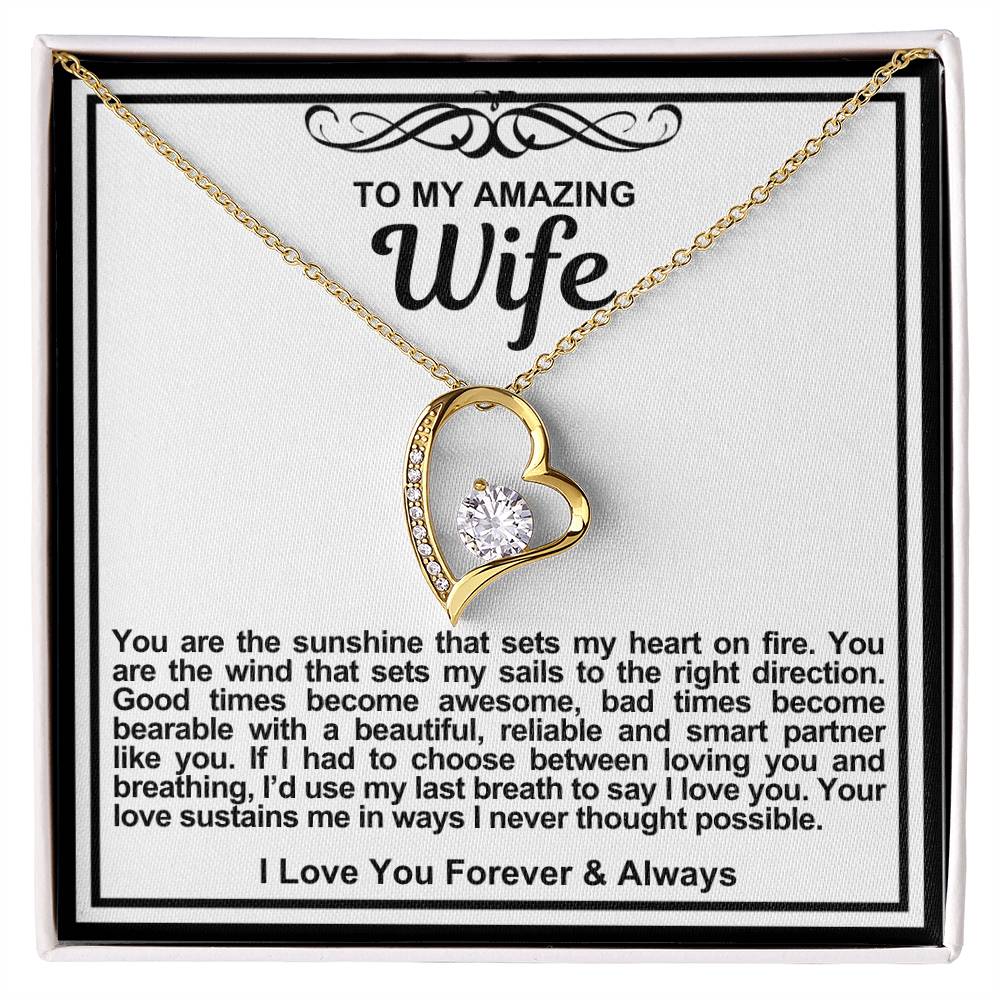 Wife Forever Love Necklace