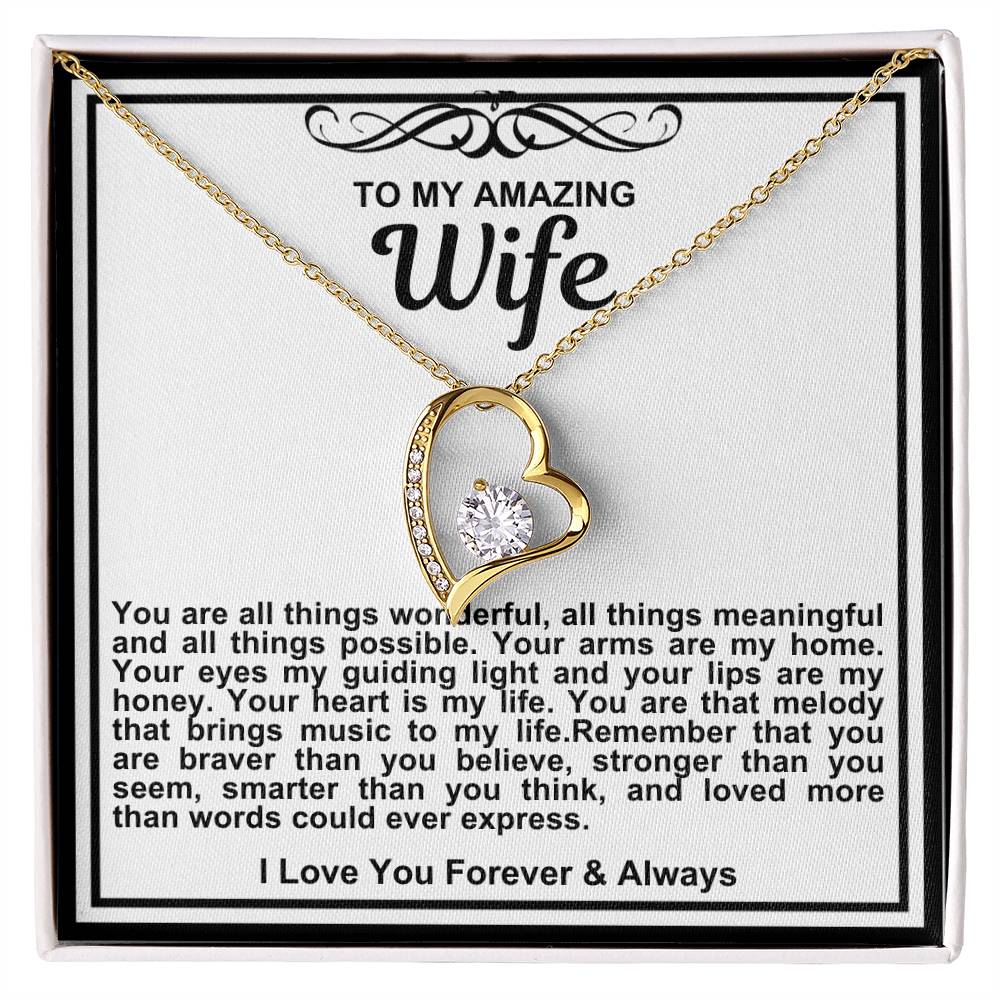 Wife Forever Love Necklace