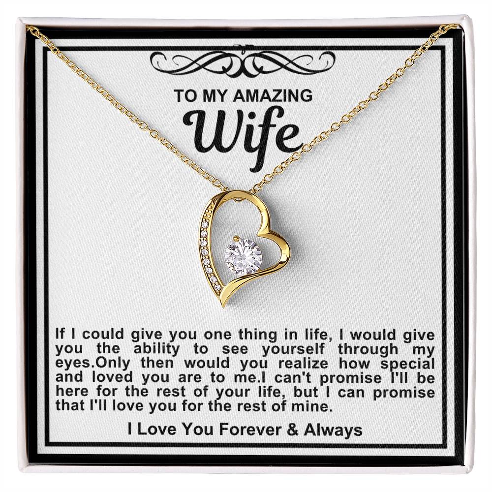 Wife Forever Love Necklace