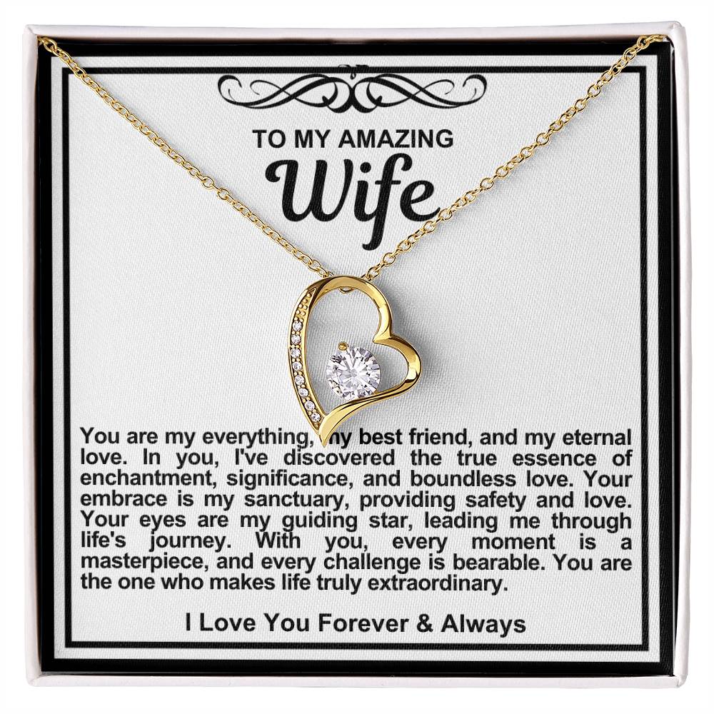 Wife Forever Love Necklace