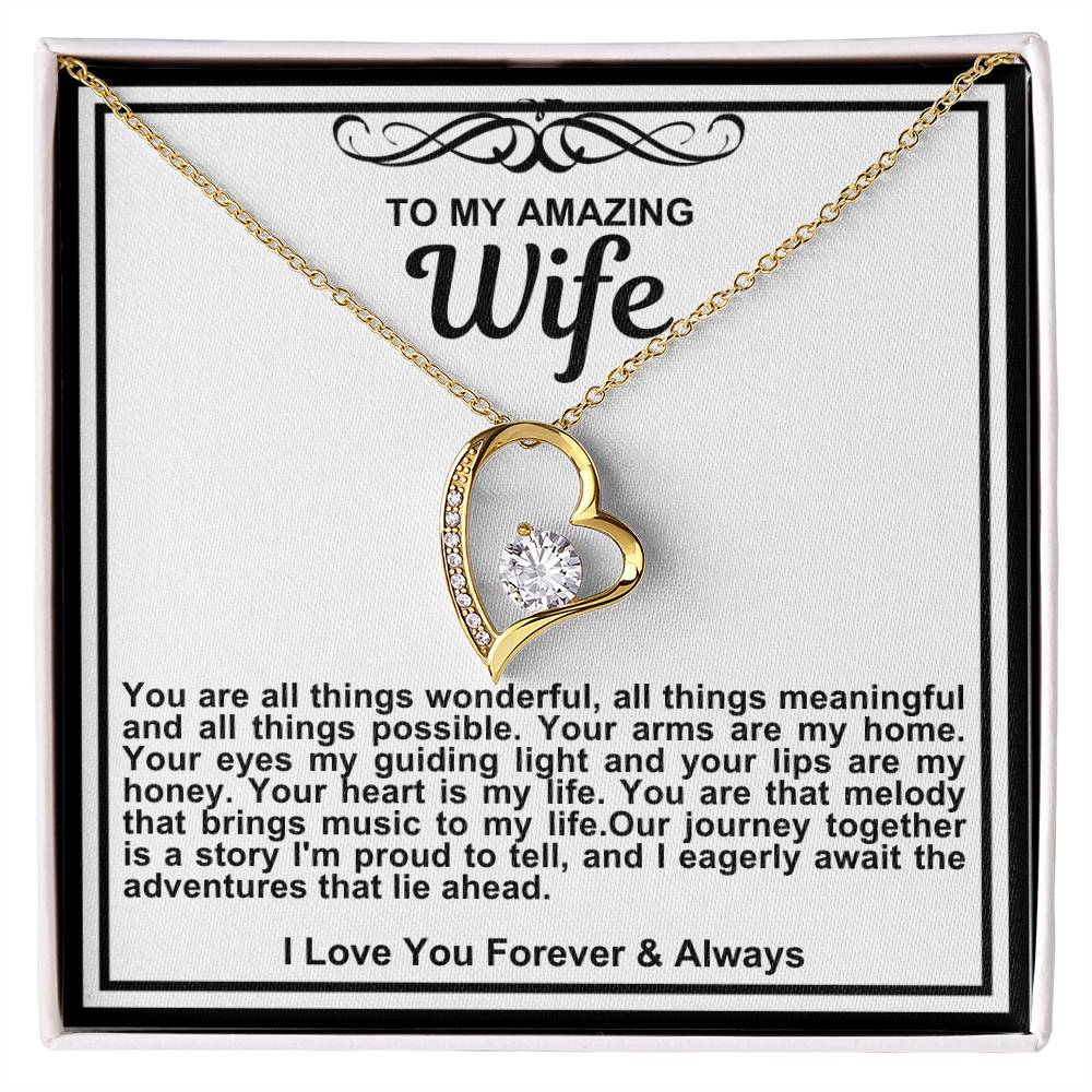 Wife Forever Love Necklace