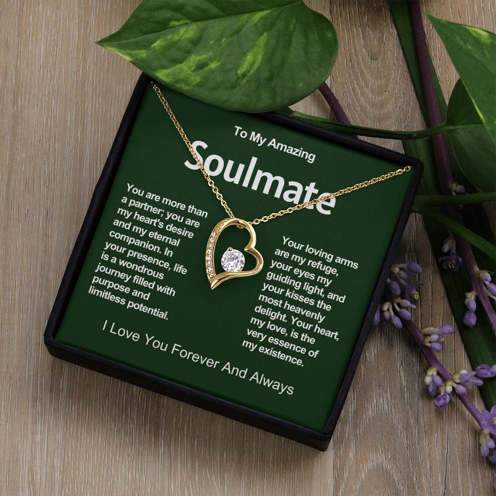 Soulmate Forever Love Heart Necklace