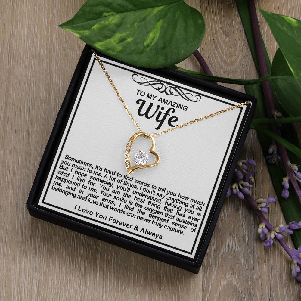 Wife Forever Love Necklace