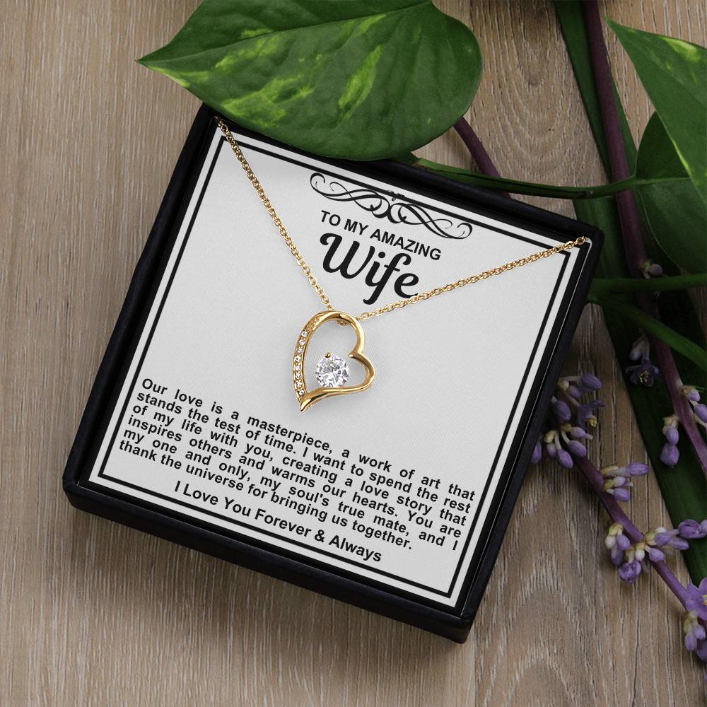 Wife Forever Love Necklace