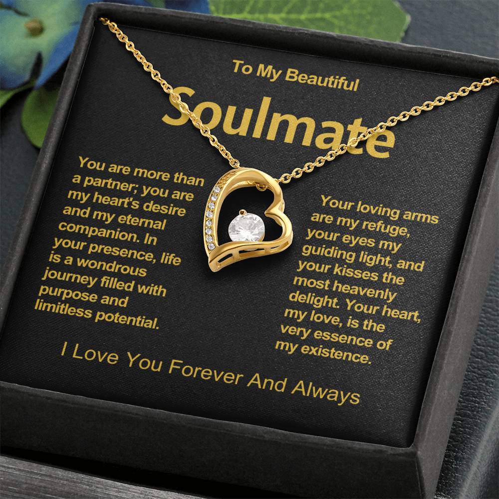 Soulmate Forever Love Heart Necklace