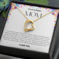 To My Amazing Mom Heart Necklace