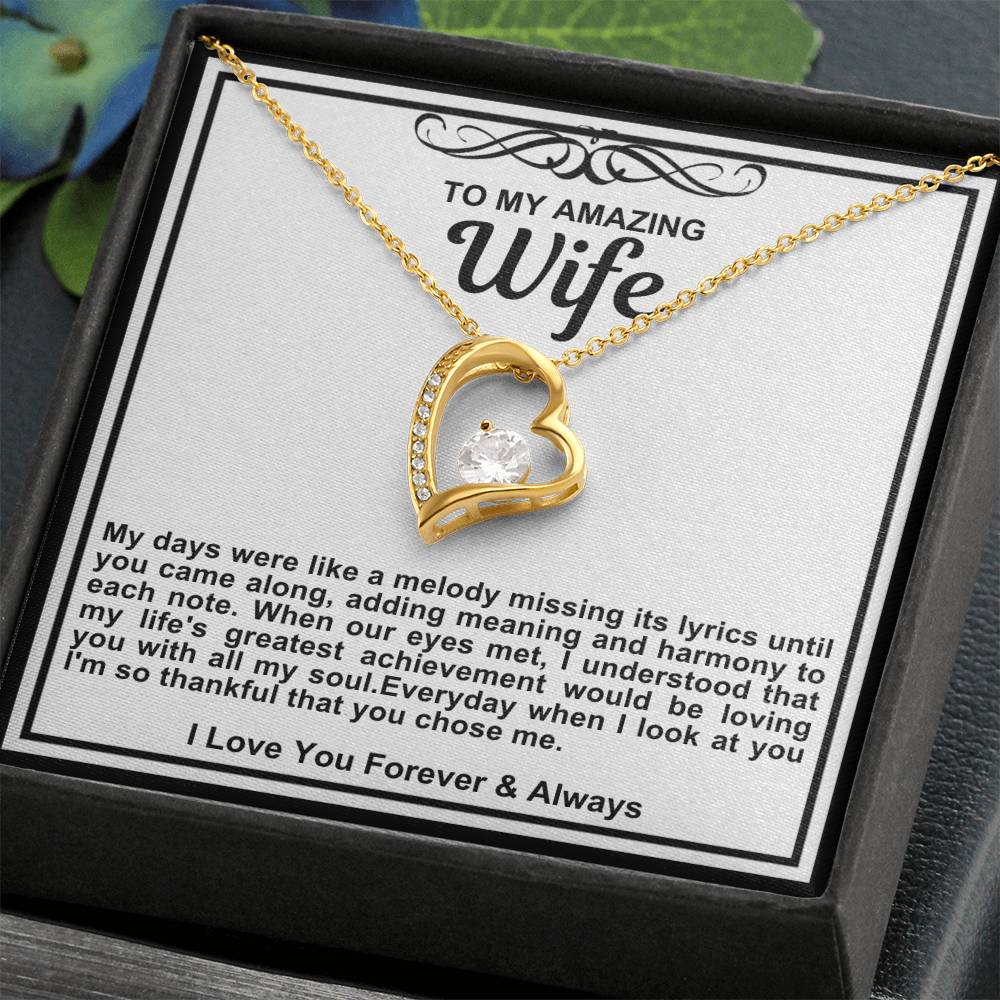 Wife Forever Love Necklace