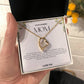 To My Amazing Mom Heart Necklace