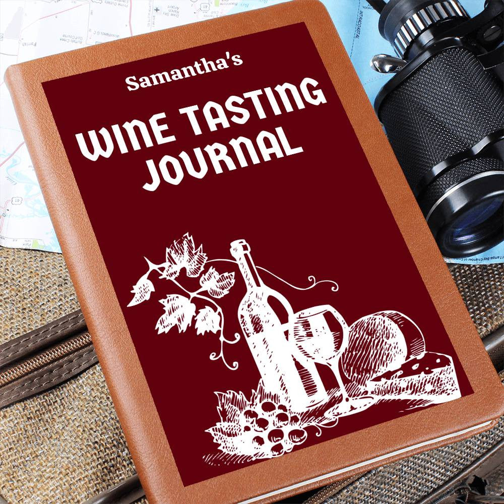 Winery Tasting Journal, Wine book, Wineries, Wine gift, notebook, bridesmaid gift, unique, birthday, anniversary, christmas stocking, mother